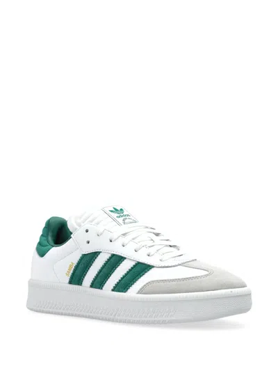 Adidas Originals Samba Xlg White/green Sneaker In White