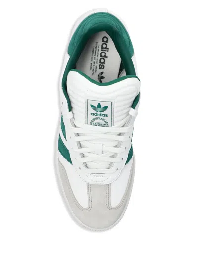 Adidas Originals Samba Xlg White/green Sneaker In White