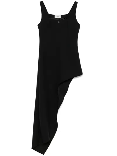 Coperni Lace Slip Dress In Black