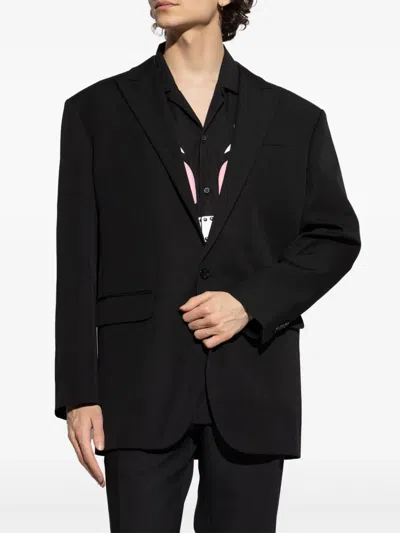 Dsquared2 Single-breasted Blazer In Black