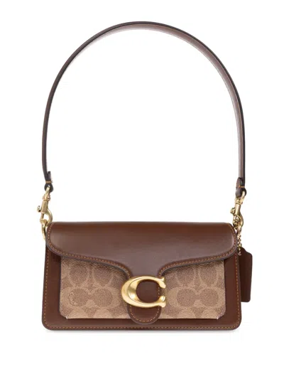 Coach Tabby Shoulder Bag 20 In Signature Canvas In Brown