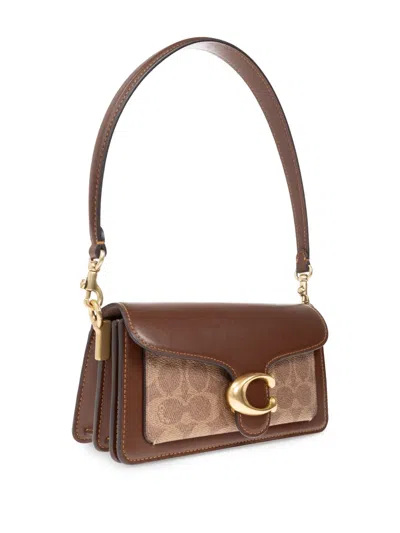 Coach Tabby Shoulder Bag 20 In Signature Canvas In Brown