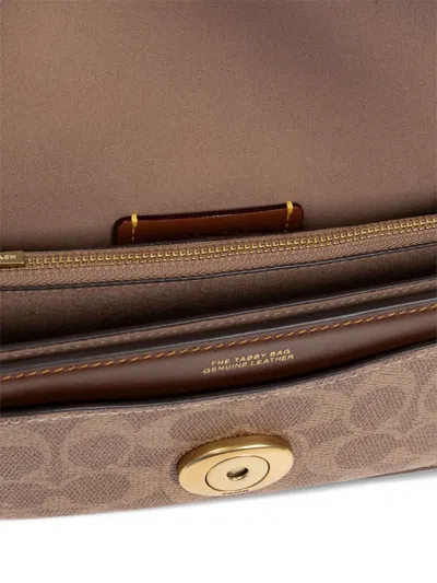 Coach Tabby Shoulder Bag 20 In Signature Canvas In Brown