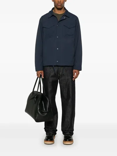 Barbour Tailored Jacket With Adjustable Hem In Blue