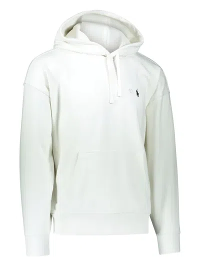 Polo Ralph Lauren Cotton Hoodie In White