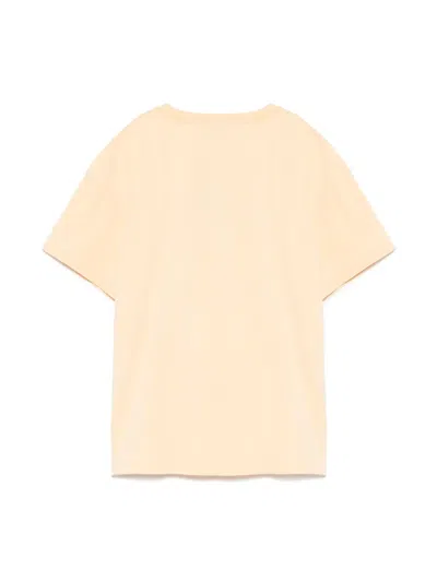 Etro Paisley-patch T-shirt In Yellow