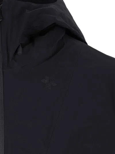 Goldwin Technical Zip Jacket - Black In Black