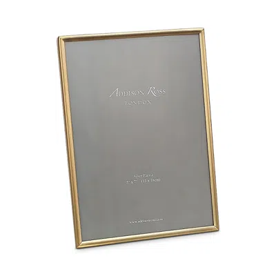 Addison Ross Thin Matte Gold Picture Frame, 5 X 7 In Gold