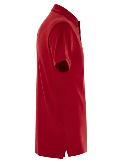 Polo Ralph Lauren Classic Fit Mesh Polo Shirt In Red