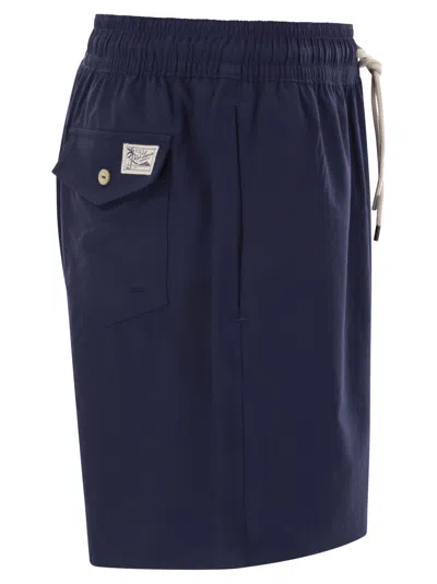 Polo Ralph Lauren Ralph Lauren 5.75-inch Traveler Classic Swim Trunk In Blue