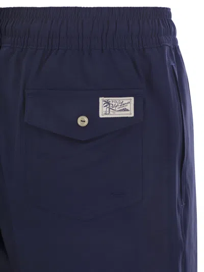 Polo Ralph Lauren Ralph Lauren 5.75-inch Traveler Classic Swim Trunk In Blue