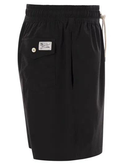 Polo Ralph Lauren Traveler Swim Boxers In Polo Black