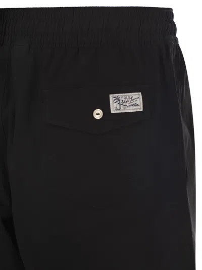 Polo Ralph Lauren Traveler Swim Boxers In Polo Black