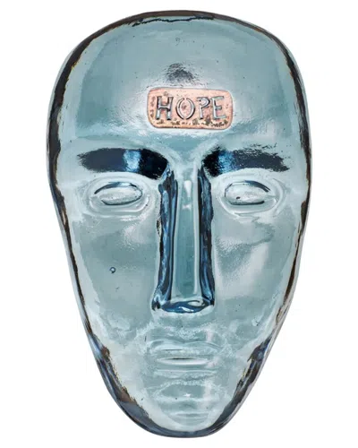 Kosta Boda Companion Hope Glass Mask Sculpture