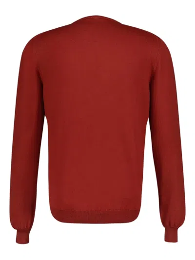 Boglioli Jersey Sweatshirt In Red