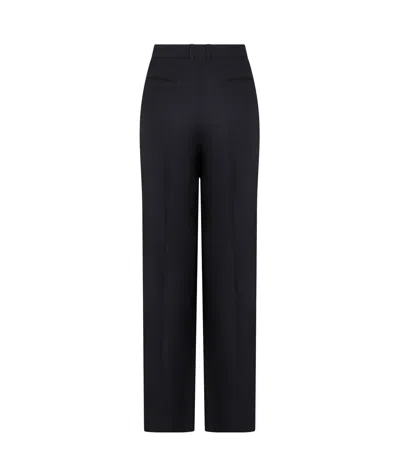 Pt Torino Pleat-detail Trousers In Black