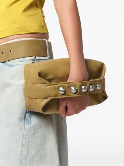 铆钉缀饰托特包