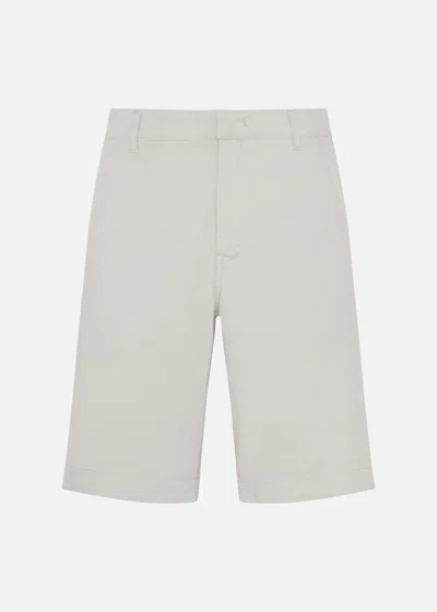 Malo Bermuda In Misto Cotone In Gray