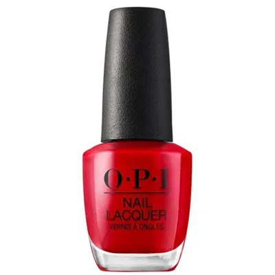 Opi Nail Lacquer In Brown/red