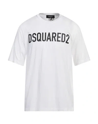 Dsquared2 Dsquared Man T-shirt In White