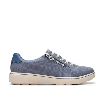 Clarks Caroline Echo In Denim Textile In Multi