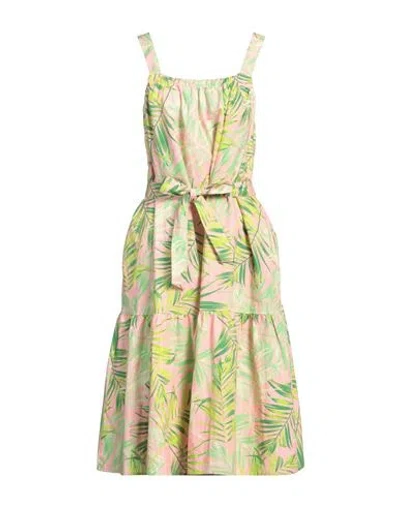 Barbour Papyrus Palm Print Cotton Sundress In Pink
