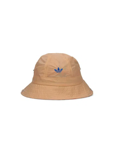 Adidas Originals By Wales Bonner Bucket Hat In Beige