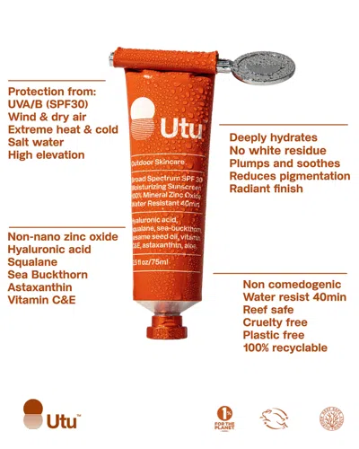 Utu Spf30 Daily Moisturizer Clean Mineral Sunscreen