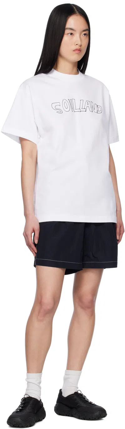 Soulland White Roberta T-shirt In White