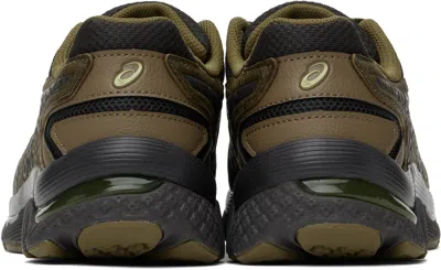 Kiko Kostadinov Brown & Black Asics Edition Gel-kiril Iii Sneakers In Multi