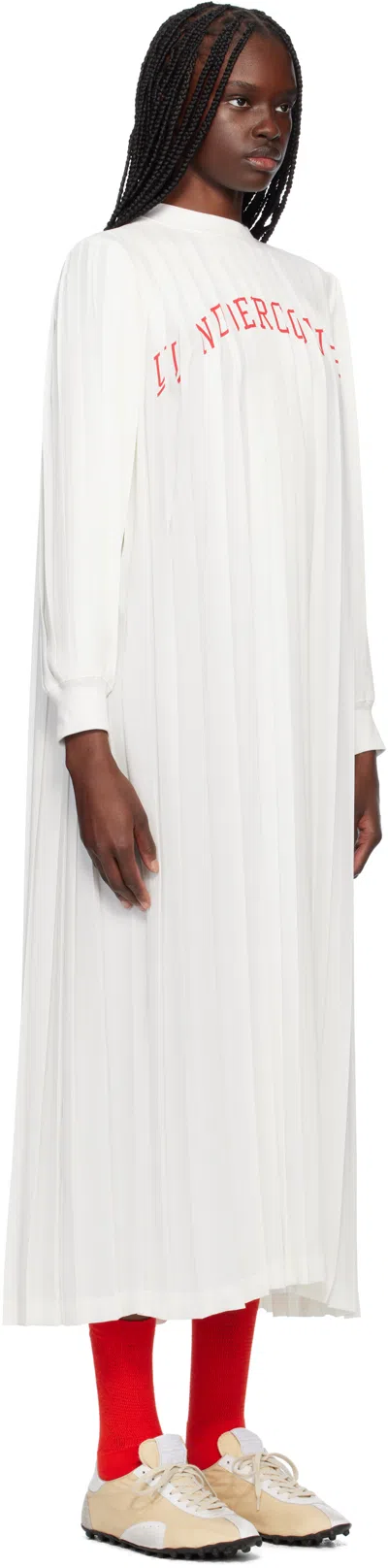Undercover White Up1e1702 Maxi Dress In White