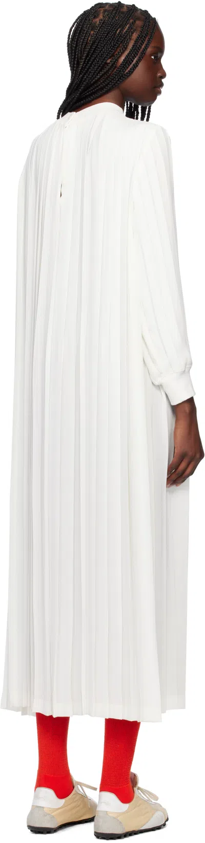 Undercover White Up1e1702 Maxi Dress In White