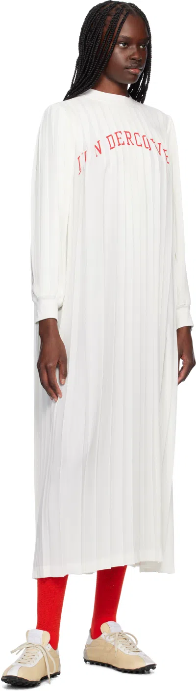 Undercover White Up1e1702 Maxi Dress In White