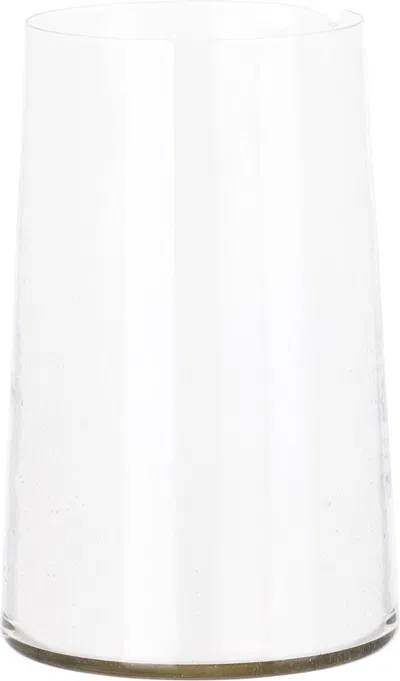 Frama Isle Glass Pitcher In Light Smoke