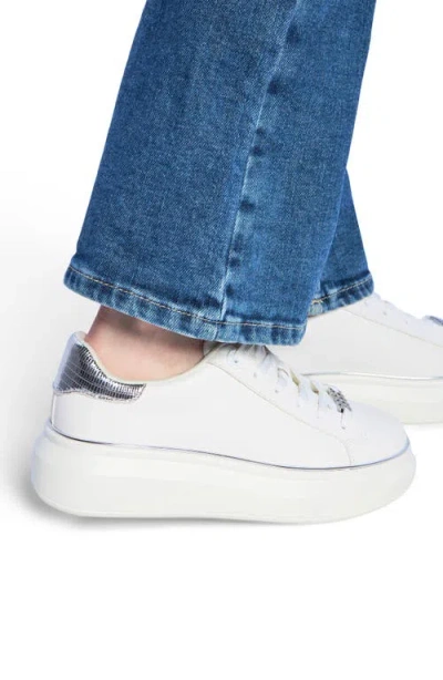 Aldo Merrick Platform Sneaker In White