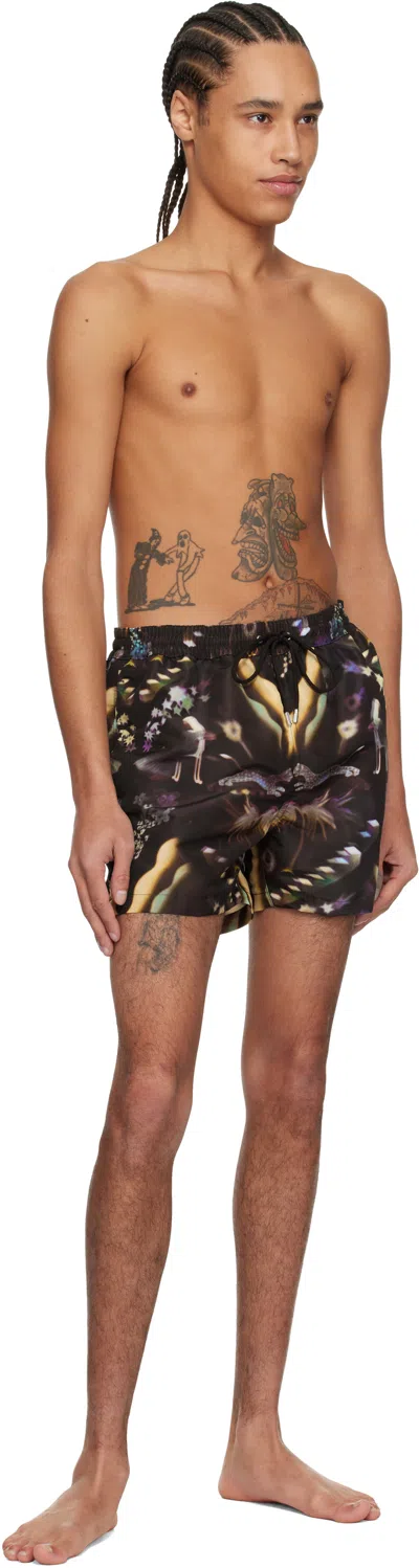 Paul Smith Lumiere Print Swim Shorts In Multi