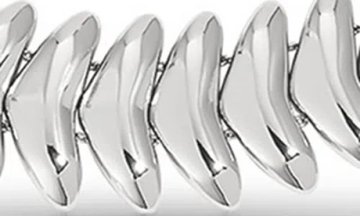 Ettika Vortex Collar Necklace In Silver