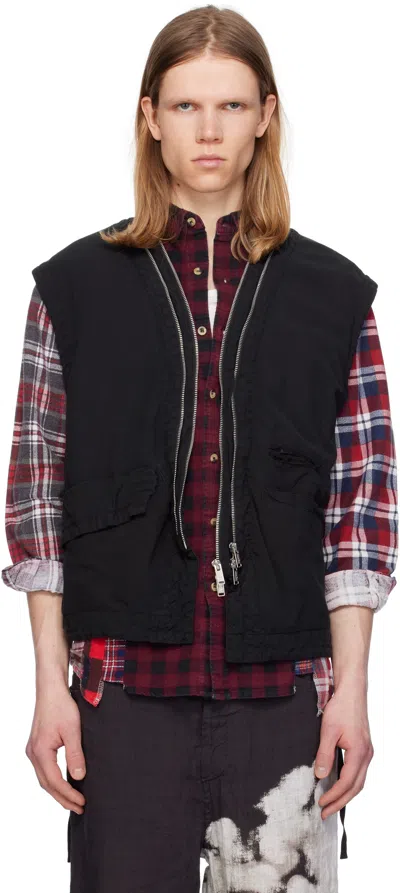 Undercover Black Uc1e4001 Vest