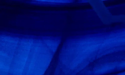 Kosta Boda Contrast Blue Vase, 8" In Blue