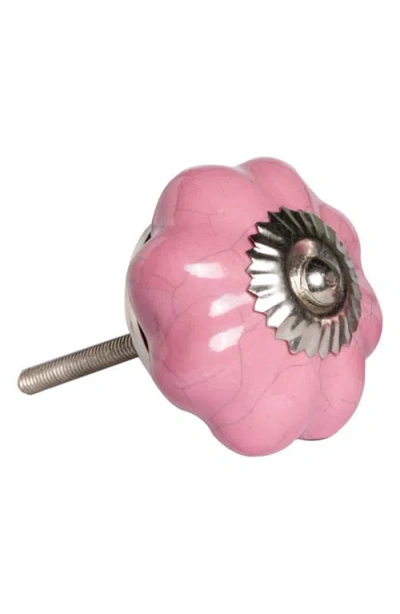 Kinetic 8-pack Knobs In Wavy Pink Silver