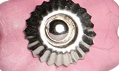 Kinetic 8-pack Knobs In Wavy Pink Silver