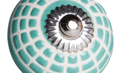 Kinetic 12-pack Knobs In Teal Square