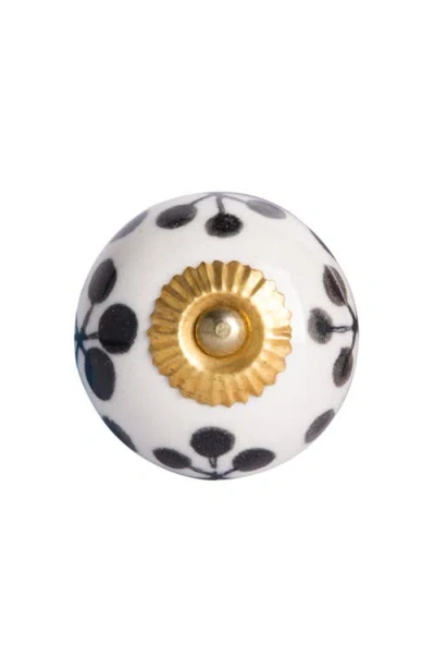 Kinetic 8-pack Knobs In Black White Gold