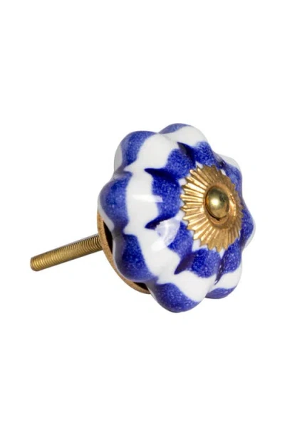 Kinetic 8-pack Knobs In Wavy Blue Gold
