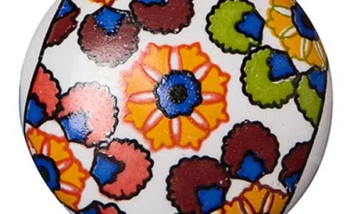 Kinetic 12-pack Knobs In Orange Green Floral