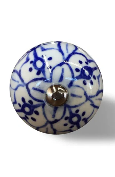 Kinetic 8-pack Knobs In Blue Willow