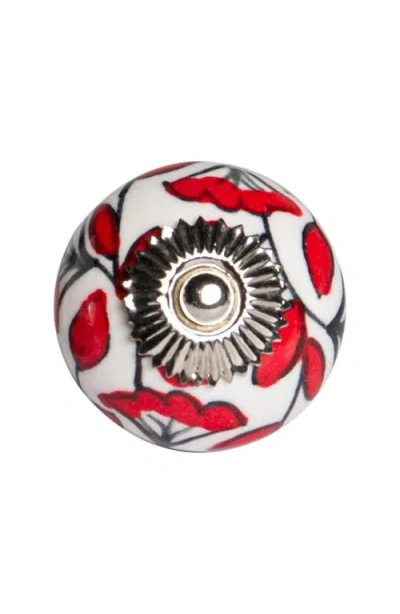 Kinetic 8-pack Knobs In Red Leaf