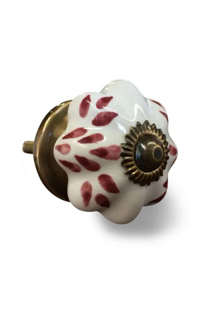 Kinetic 8-pack Knobs In Cream Red