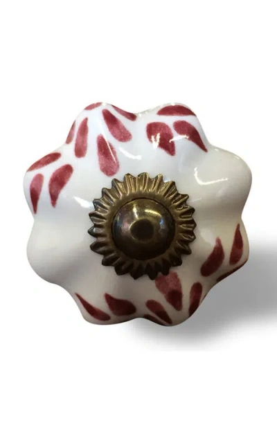 Kinetic 8-pack Knobs In Cream Red