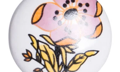 Kinetic 8-pack Knobs In Pink Green Floral